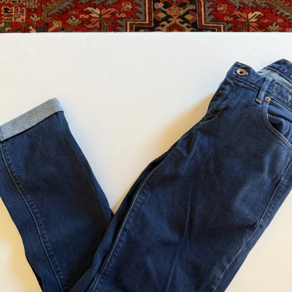 Madewell Rail Straight Denim Jeans
